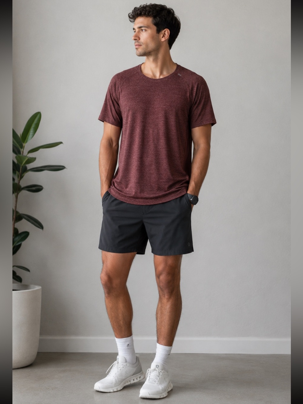 Lululemon | Mens Maroon Stronger as One Short Sleeve - XL - Picture 1 of 6